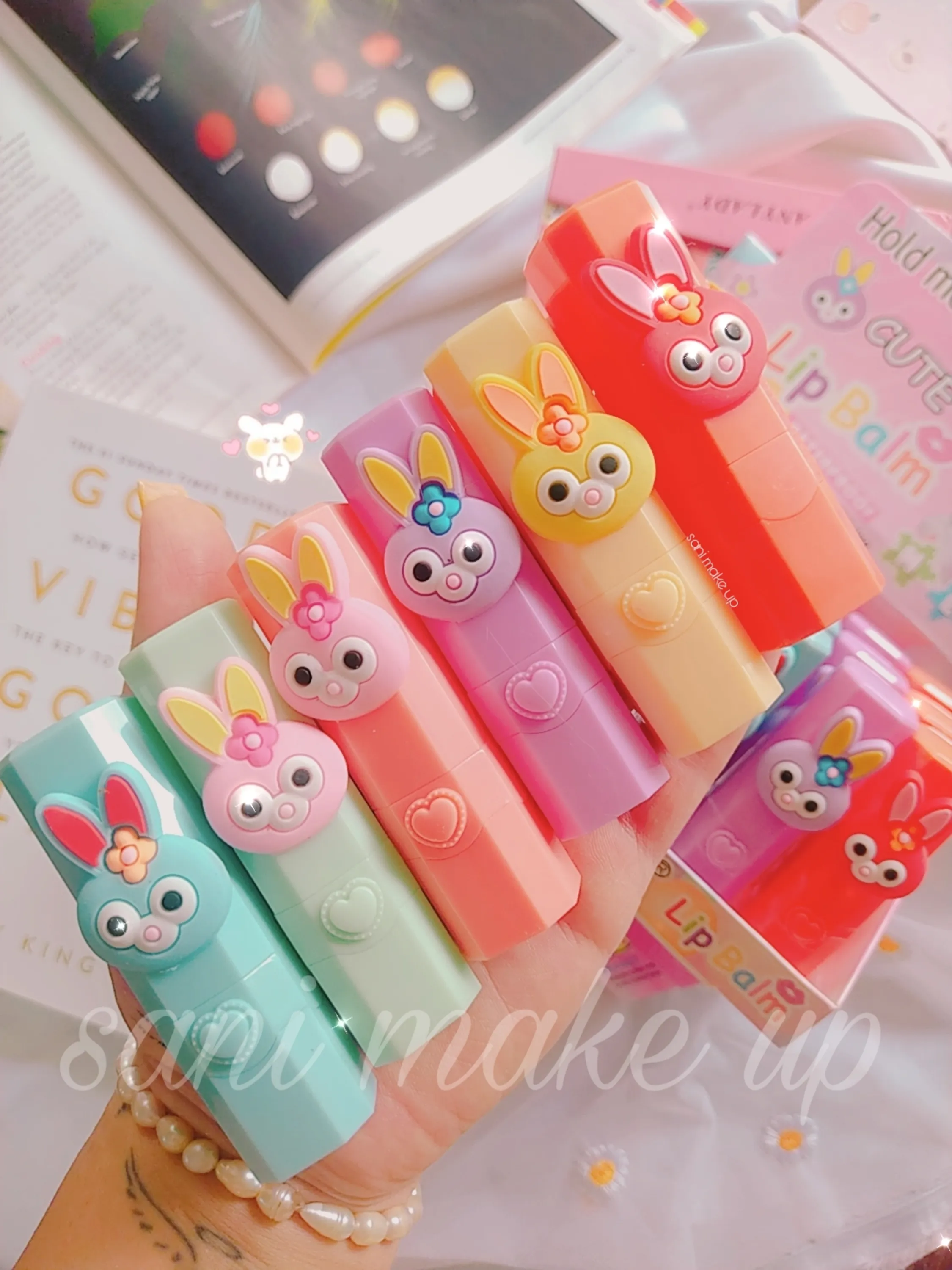 بالم لب حرارتی خرگوشی Lip balm