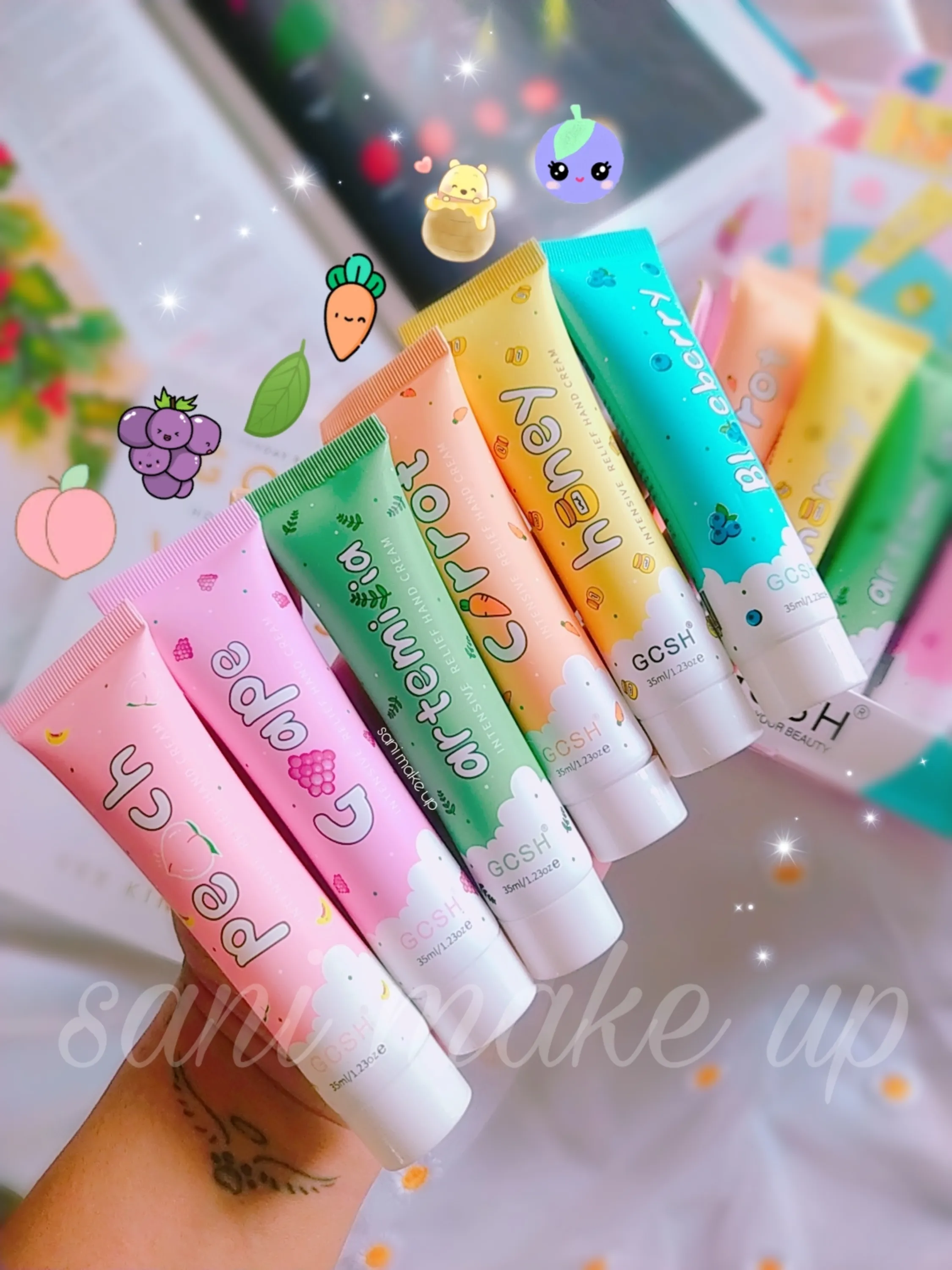 کرم دست میوه ای Gcsh hand cream