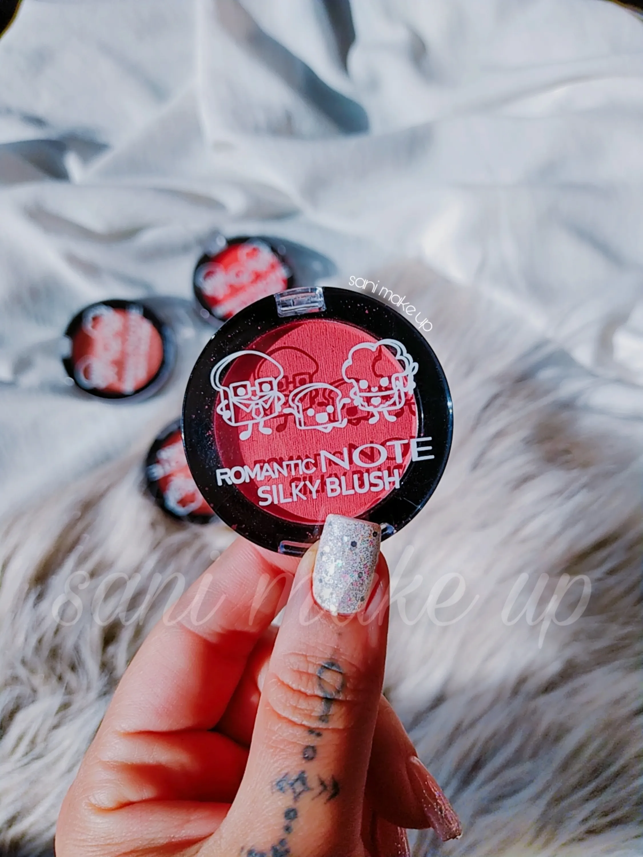 رژگونه مات و مخملی Romantic NOTE Silky Blush