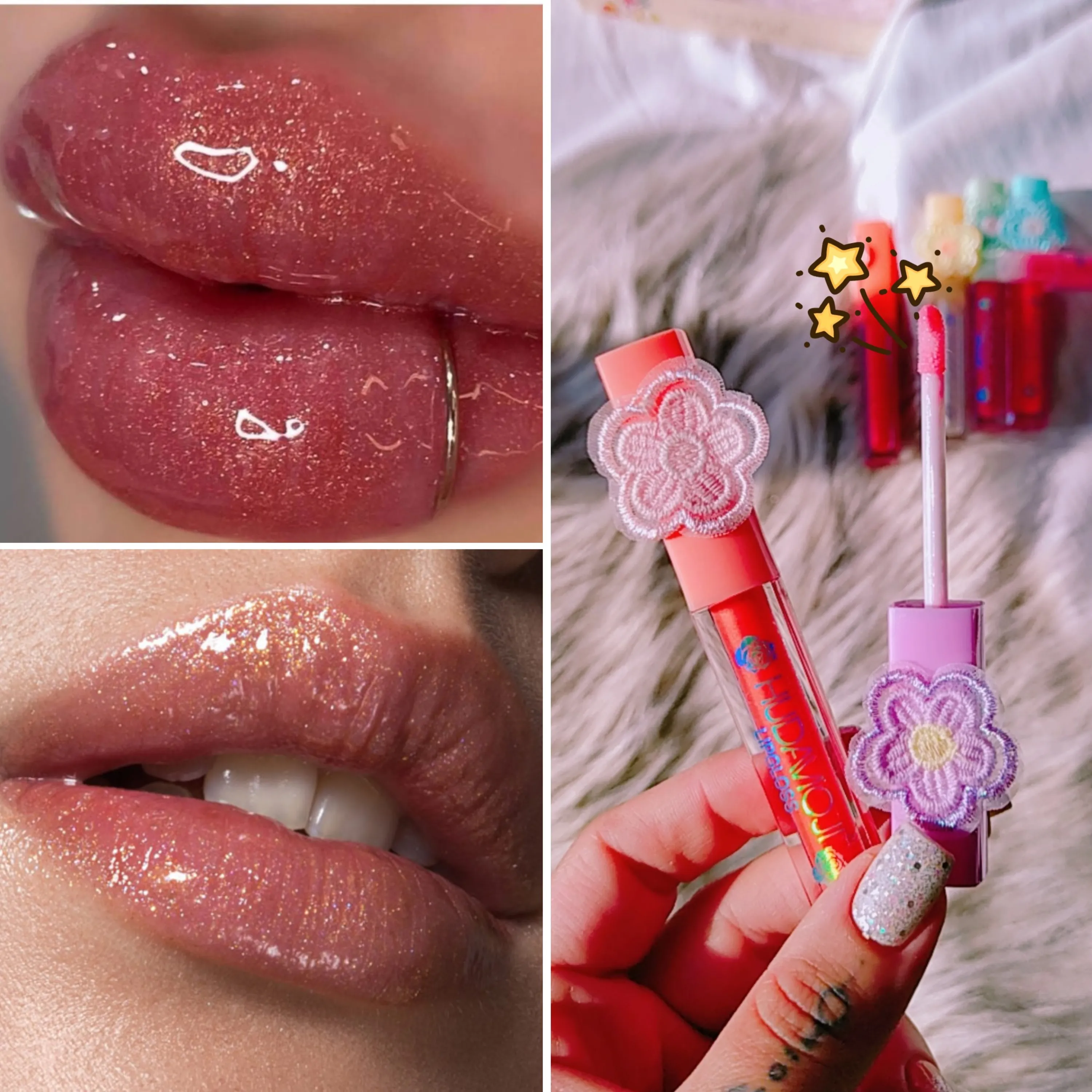 لیپ گلاس هدی موجی Hudamoji Lip Gloss
