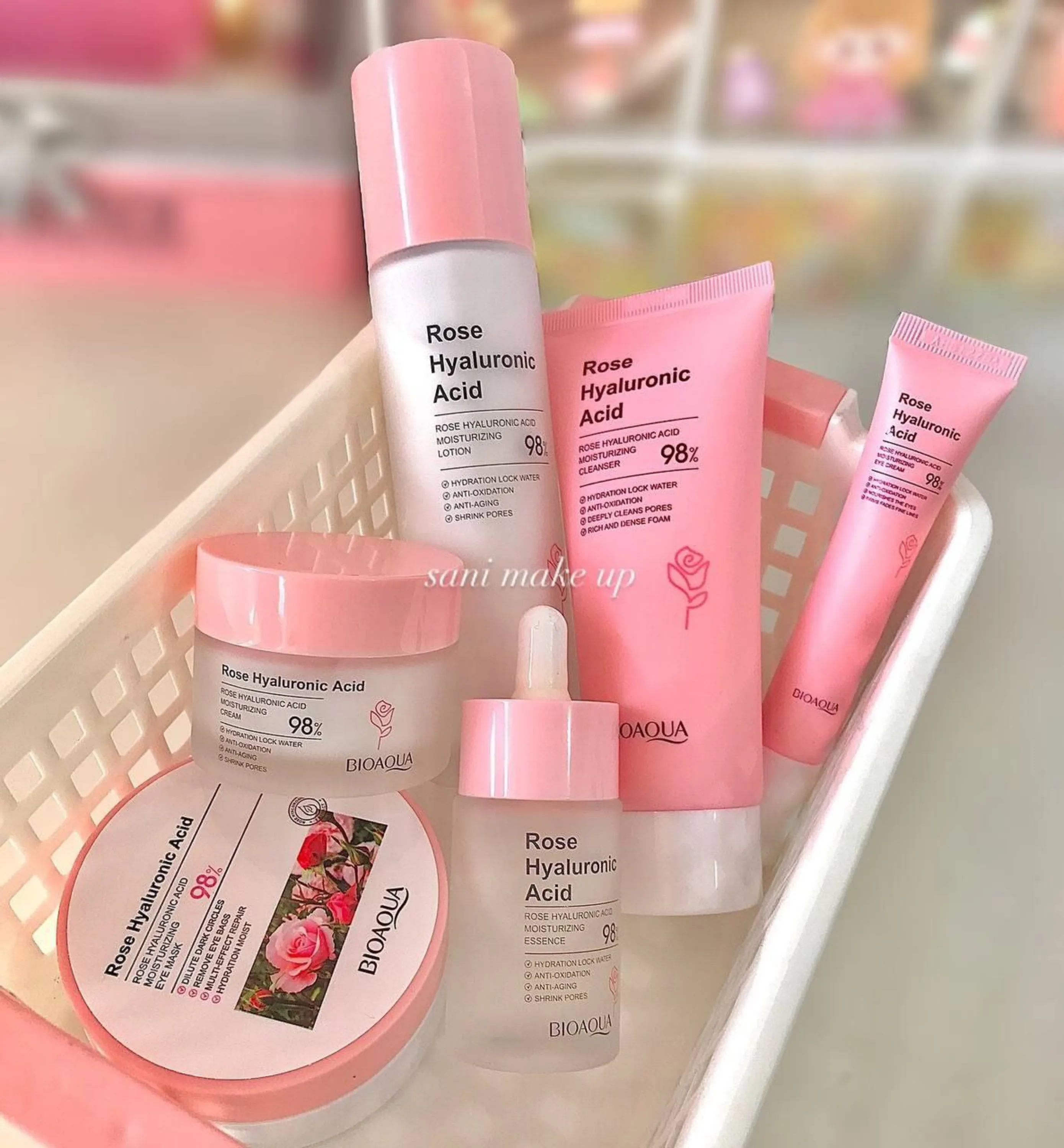 ست مراقبتی گل رز بیواکوا Bioaqua